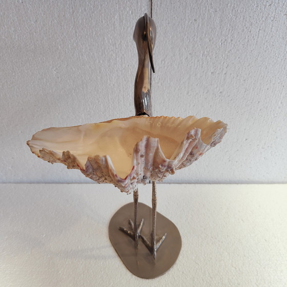 Image 1 of Giuseppe Piombanti - Vogel mit Muschel Italien - 1970-1979