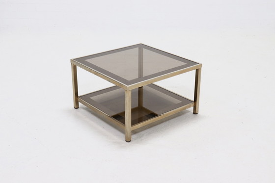 Image 1 of Vintage Belgo Chrom Couchtisch