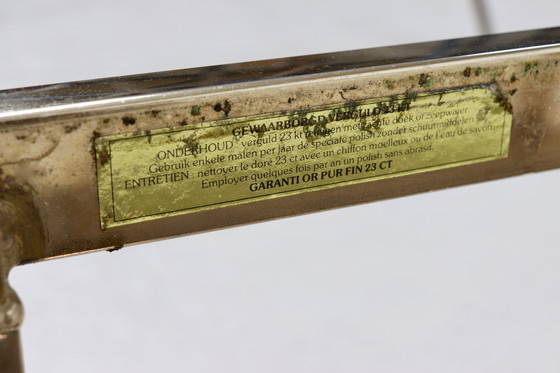 Image 1 of Vintage Belgo Chrom Couchtisch