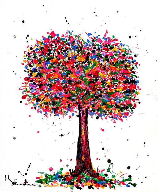 Malerei Kspersee - Arbe porte-bonheur