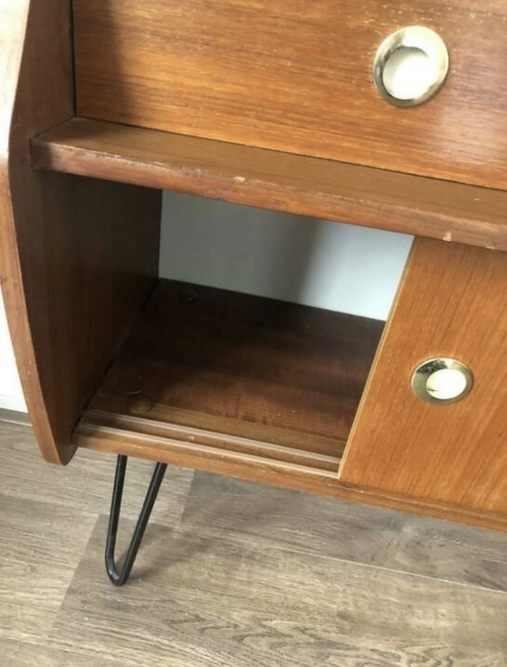 Image 1 of Vintage Teak Highboard / Sideboard