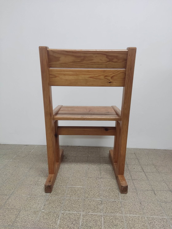 Image 1 of 3x Esszimmerstühle aus massivem Kiefernholz