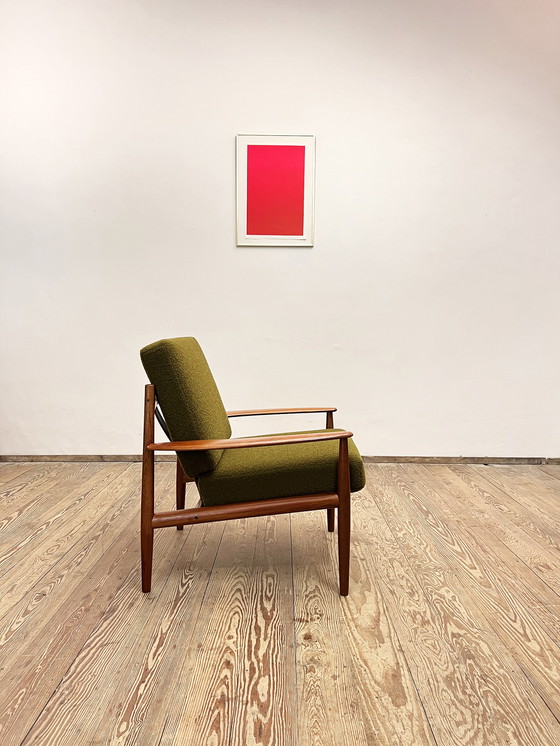 Image 1 of Mid-Century Design Teak-Sessel von Grete Jalk für France & Søn, Dänemark, 1950er Jahre