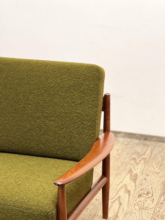 Image 1 of Mid-Century Design Teak-Sessel von Grete Jalk für France & Søn, Dänemark, 1950er Jahre