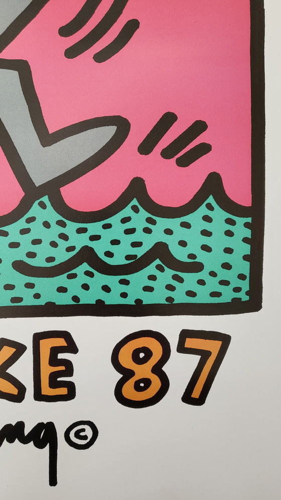 Image 1 of Keith Haring - Knokke 87 - Ausstellungsplakat