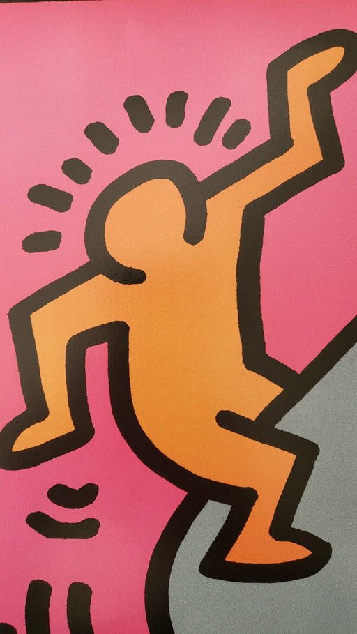 Keith Haring - Knokke 87 - Ausstellungsplakat