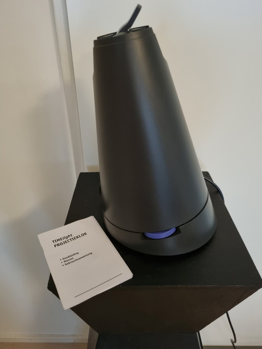 Vintage Projektionsuhr Zeitlicht