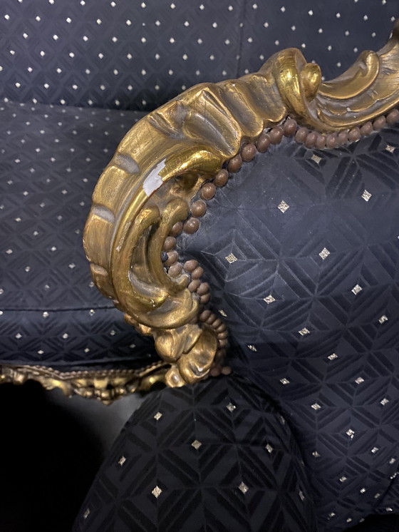 Image 1 of Vergoldete Barock Sofagarnitur