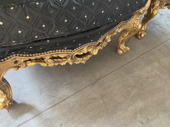 Image 1 of Vergoldete Barock Sofagarnitur