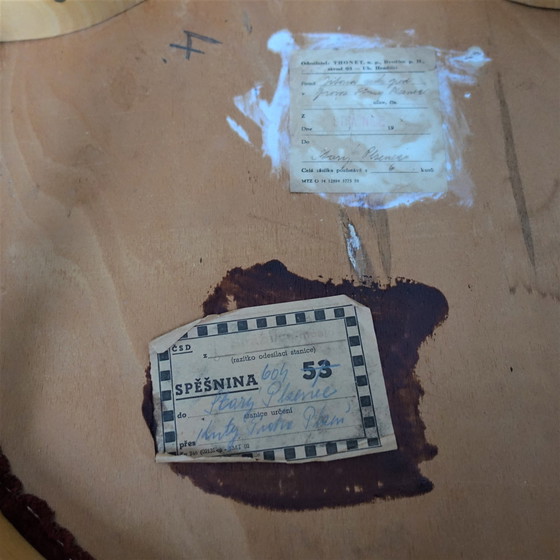 Image 1 of 4x Ton Antonin Suman Tatra Stühle