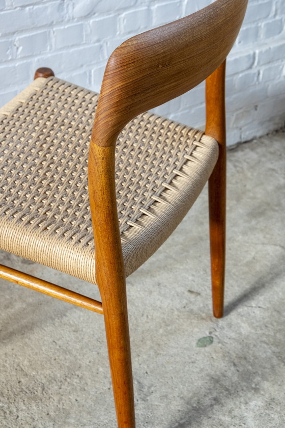 Image 1 of 6x Niels Otto Møller Modell 75 in Teak