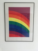 Otto Piene - Rosenthal Rainbow- Banner