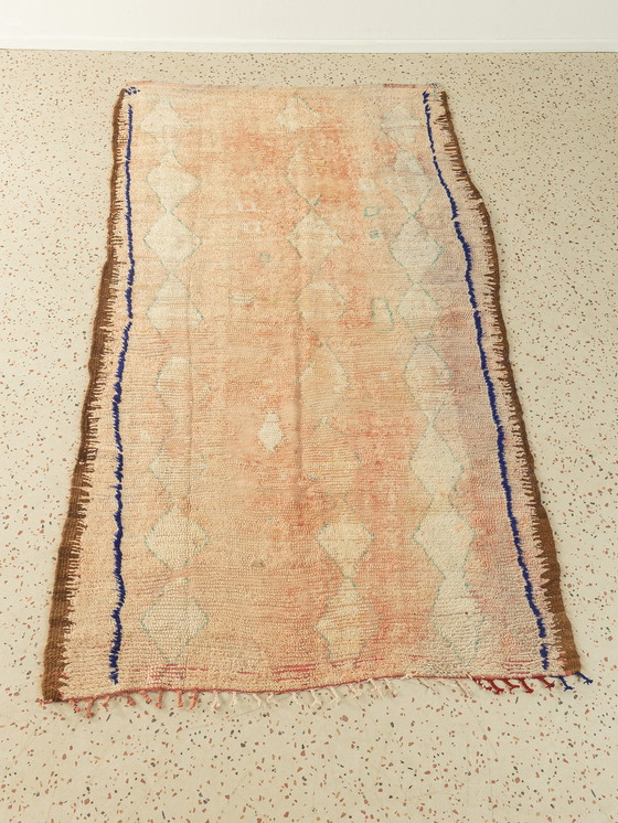 Image 1 of Vintage Rehamna, Berberteppich, 135 x 244 cm