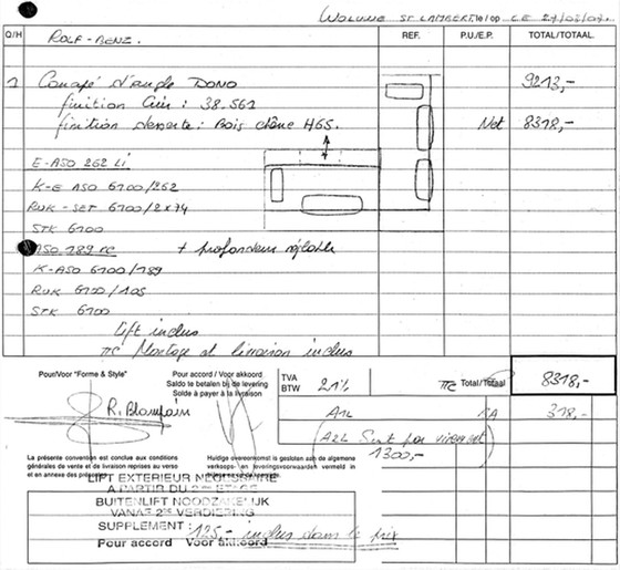 Image 1 of Bono by Rolf Benz Ecksofa - Leder und Eiche