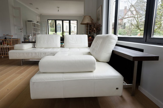 Image 1 of Bono by Rolf Benz Ecksofa - Leder und Eiche