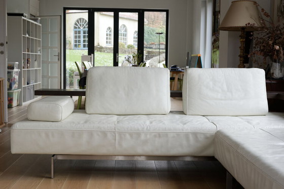 Image 1 of Bono by Rolf Benz Ecksofa - Leder und Eiche