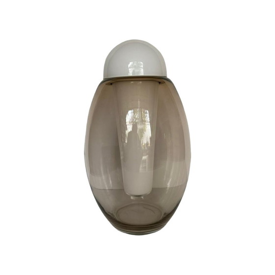 Image 1 of Vintage Tischlampe aus Glas