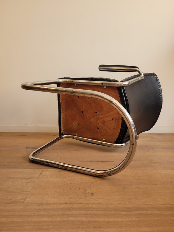 Image 1 of Gebr. De Wit „Damenstuhl“, Niederlande, 1950er Jahre