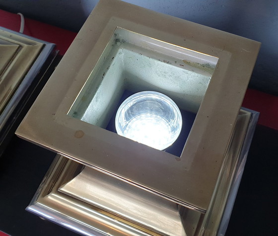 Image 1 of 2 x Sandro Petti 'Obelisk' Lampen