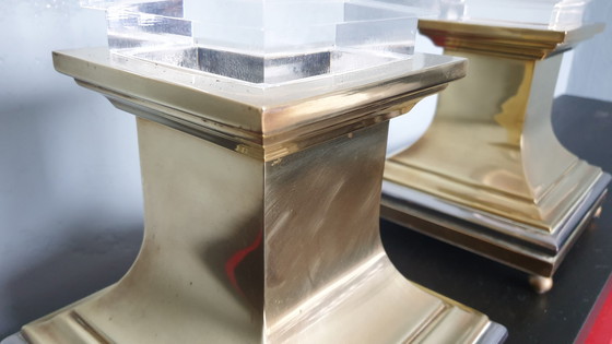 Image 1 of 2 x Sandro Petti 'Obelisk' Lampen