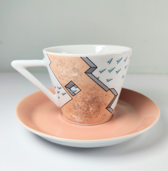 Image 1 of 2x Vintage Tasse und Untertasse