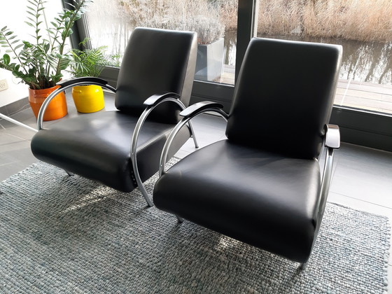 Image 1 of Gelderland Sessel 5770 (Design Jan des Bouvrie) - 2 Stück