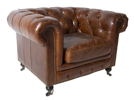 Vintage Chesterfield Clubsessel