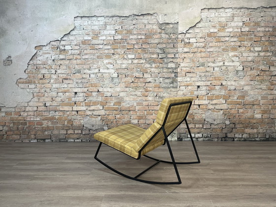 Image 1 of Gus Modern GT Rocker gelb kariert - Sessel