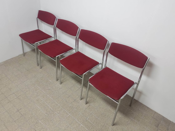 Image 1 of 4x Gijs van der Sluis Esszimmerstuhl