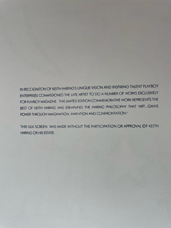 Image 1 of Keith Haring – ausgezeichnetes Saves-Poster