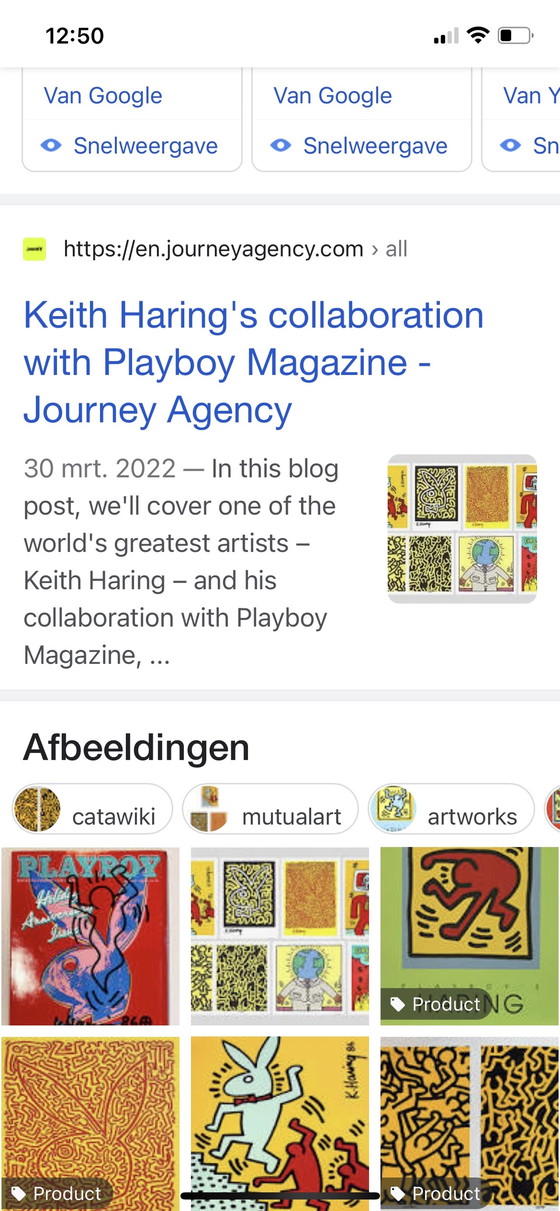 Image 1 of Keith Haring – ausgezeichnetes Saves-Poster