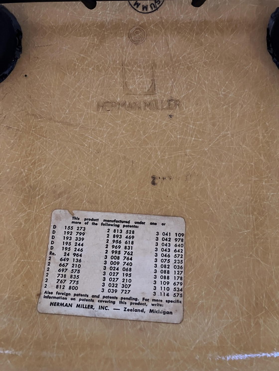 Image 1 of Eames Miller RAR Schaukelstuhl