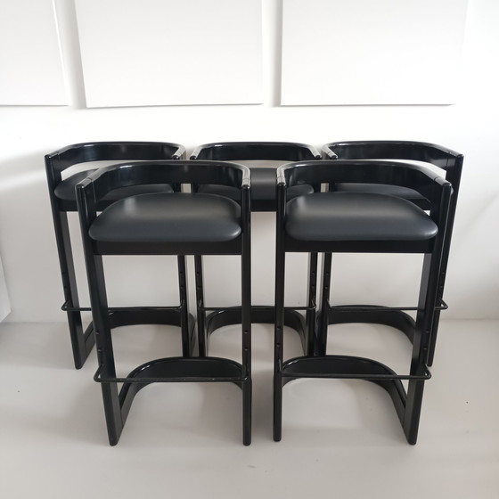 Image 1 of 5x Barhocker Mitte des Jahrhunderts