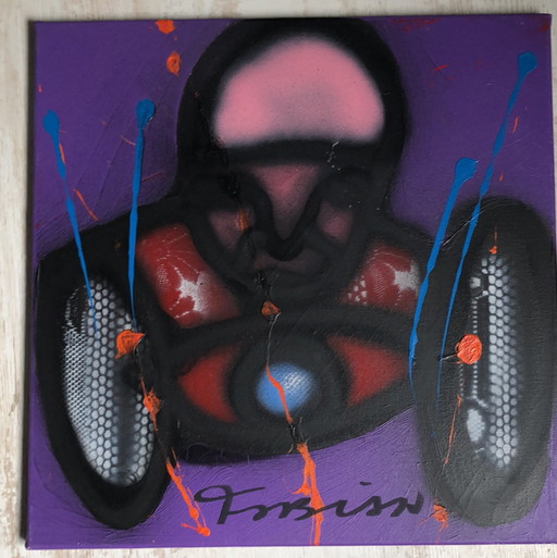 Fabian - AUTO – schilderijen tekeningen, Canvas
