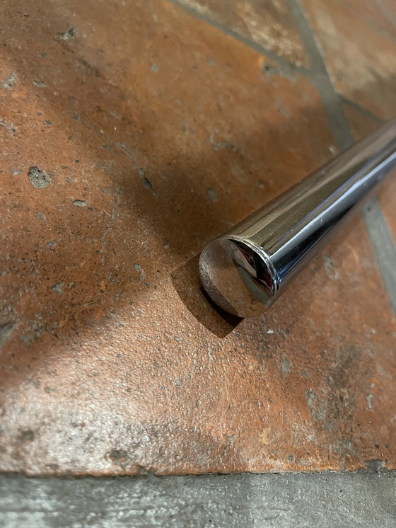 Image 1 of Couchtisch aus Chrom mit Rauchglas, 1960er Jahre