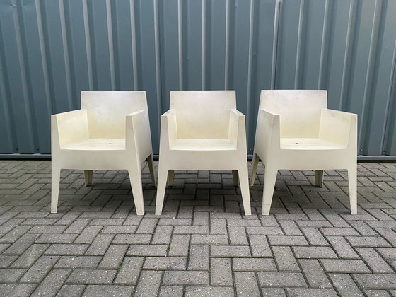 Image 1 of 3x Philippe Starck Driade-Stühle