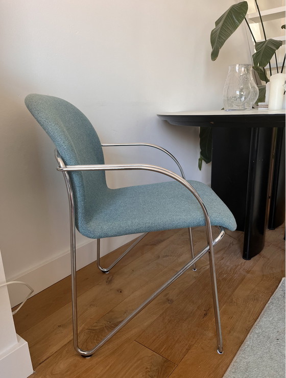 Image 1 of 4x Gispen Labofa Stuhl