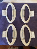 4x Artemide Mesmeri Design-Wandleuchte