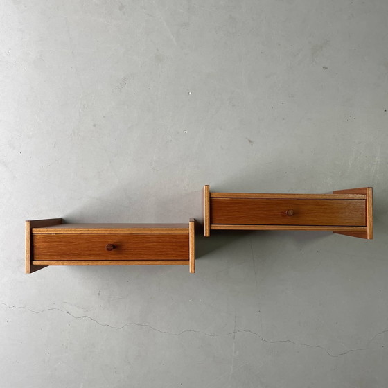 Image 1 of 2x schwebende Nachttische