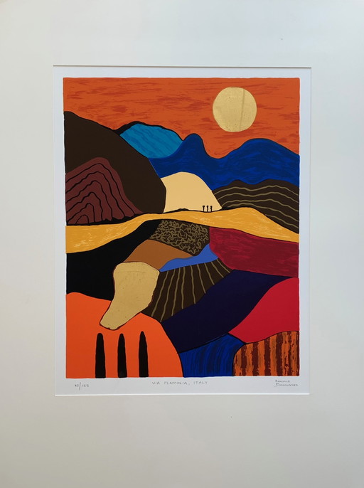 Siebdruck von Ronald Boonacker