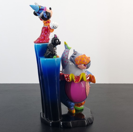 Image 1 of Romero Britto Mickey Mouse Fantasia 75. Jubiläum