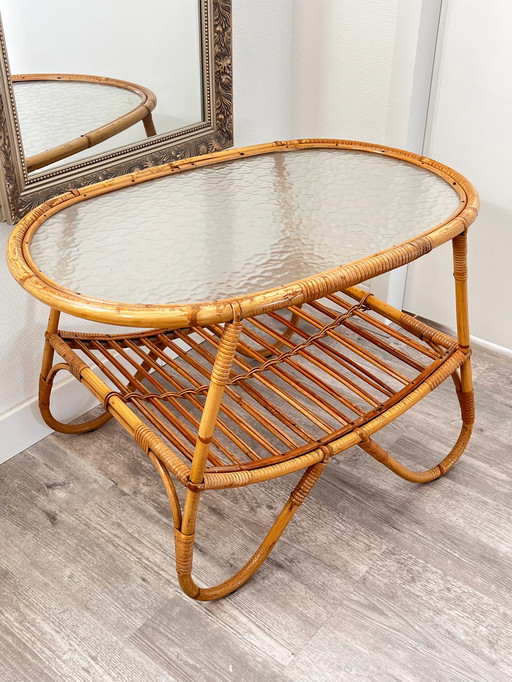 Rohé Noordwolde Couchtisch rotan