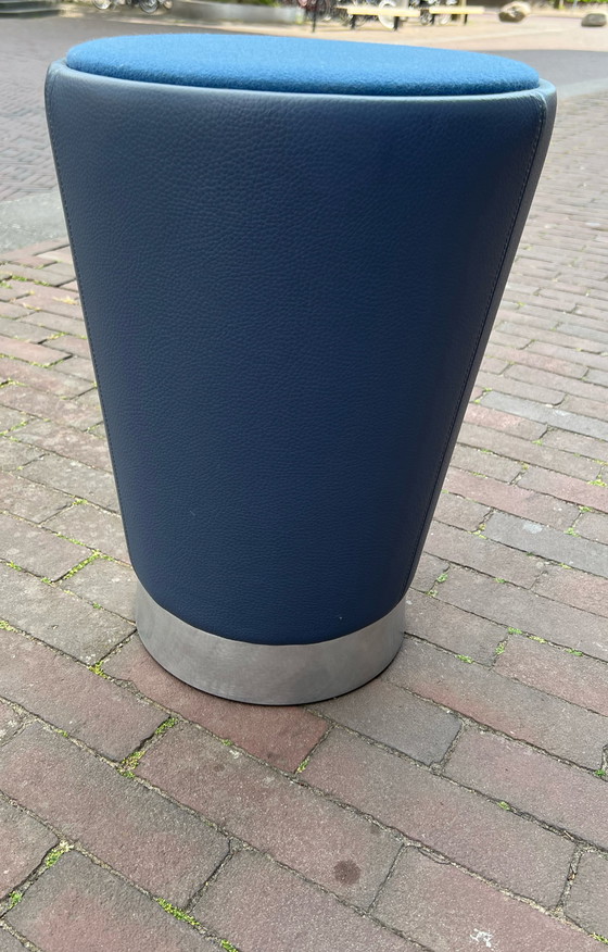Image 1 of Leolux Hocker Hocker Barilo blau
