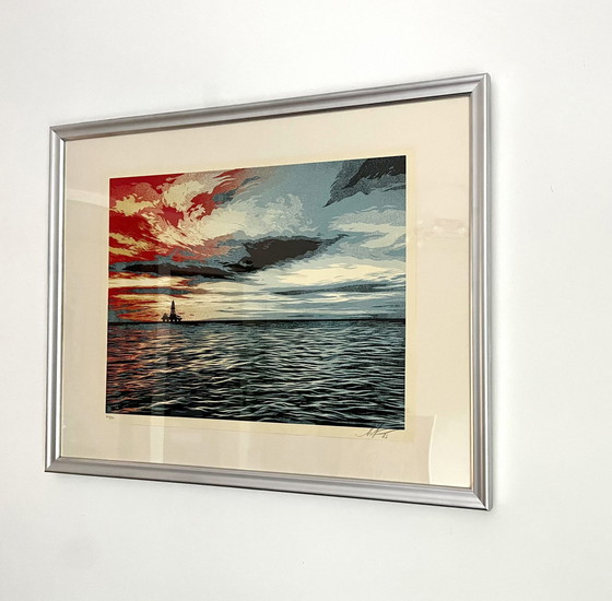 Image 1 of OBEY Shepard Fairey – Sunset as the Fall Approaches