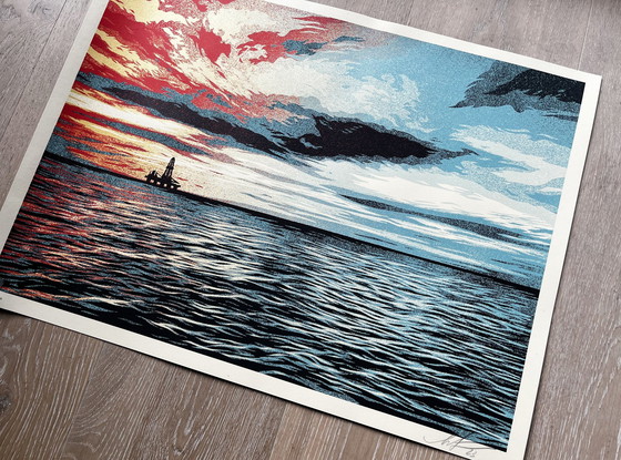 Image 1 of OBEY Shepard Fairey – Sunset as the Fall Approaches