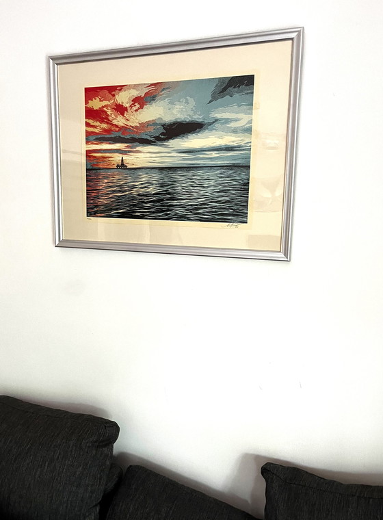 Image 1 of OBEY Shepard Fairey – Sunset as the Fall Approaches