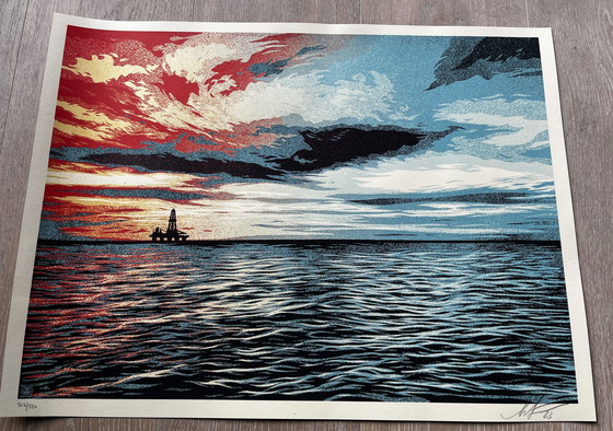 Image 1 of OBEY Shepard Fairey – Sunset as the Fall Approaches