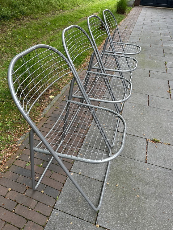 Image 1 of 4x Niels Gammelgaard Klappstuhl