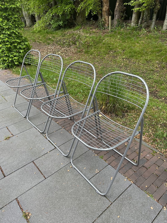 Image 1 of 4x Niels Gammelgaard Klappstuhl