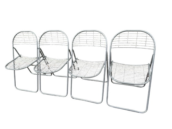 Image 1 of 4x Niels Gammelgaard Klappstuhl